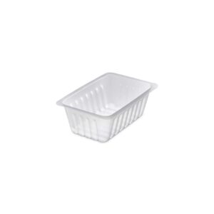 Barquette alimentaire plastique charcutiere 375 ml