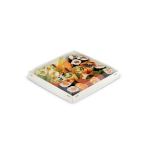 assortiment de sushis dans une boite alimentaire